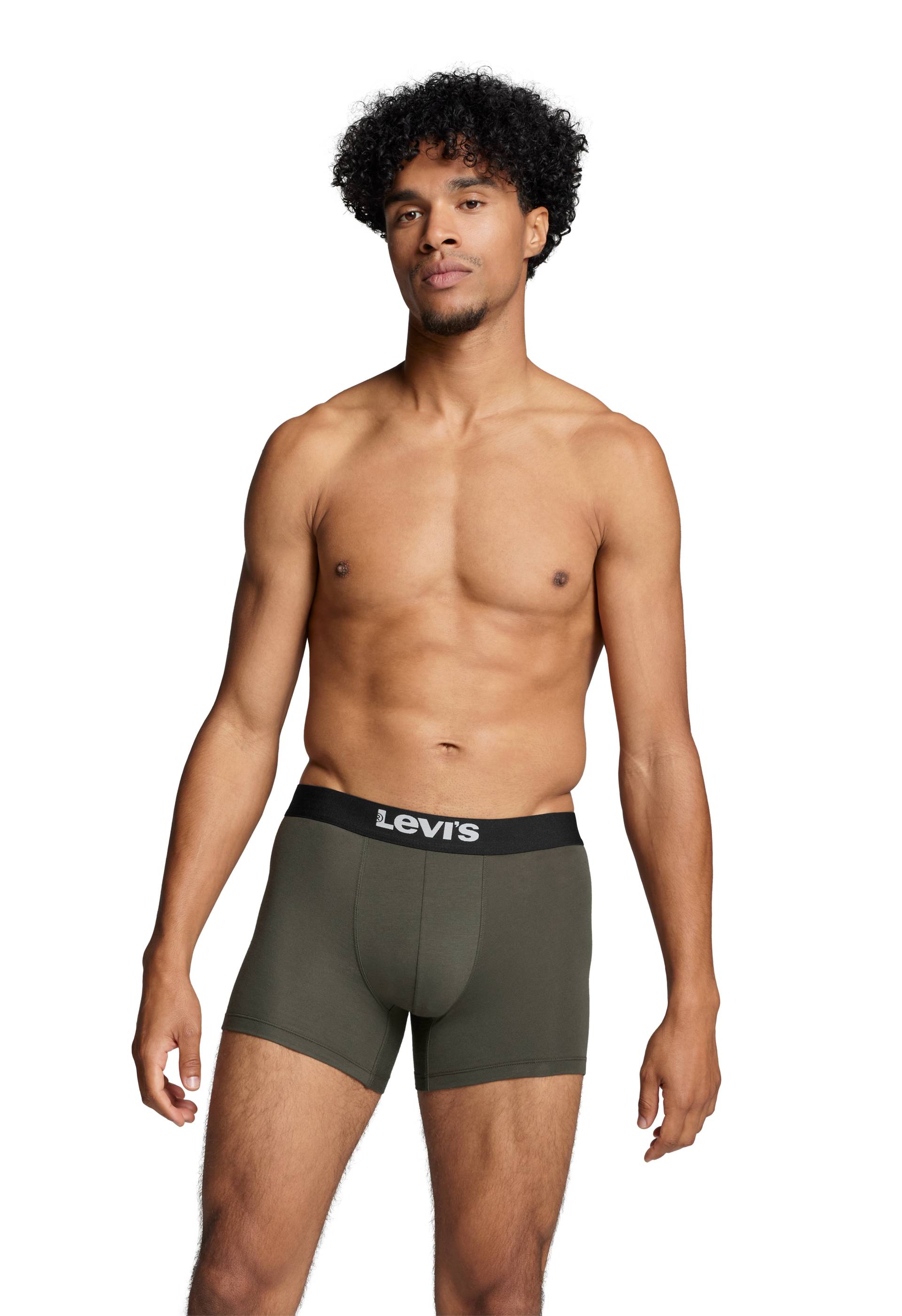 Levis Boxershorts "LEVIS MEN SLD BASC BOXER BRIEF ORG CO 2P" Packung, 2er Pack, mit breitem Logobund Levis Boxershorts "LEVIS MEN SLD BASC BOXER BRIEF ORG CO 2P" Packung, 2er Pack, mit breitem Logobund von Levis