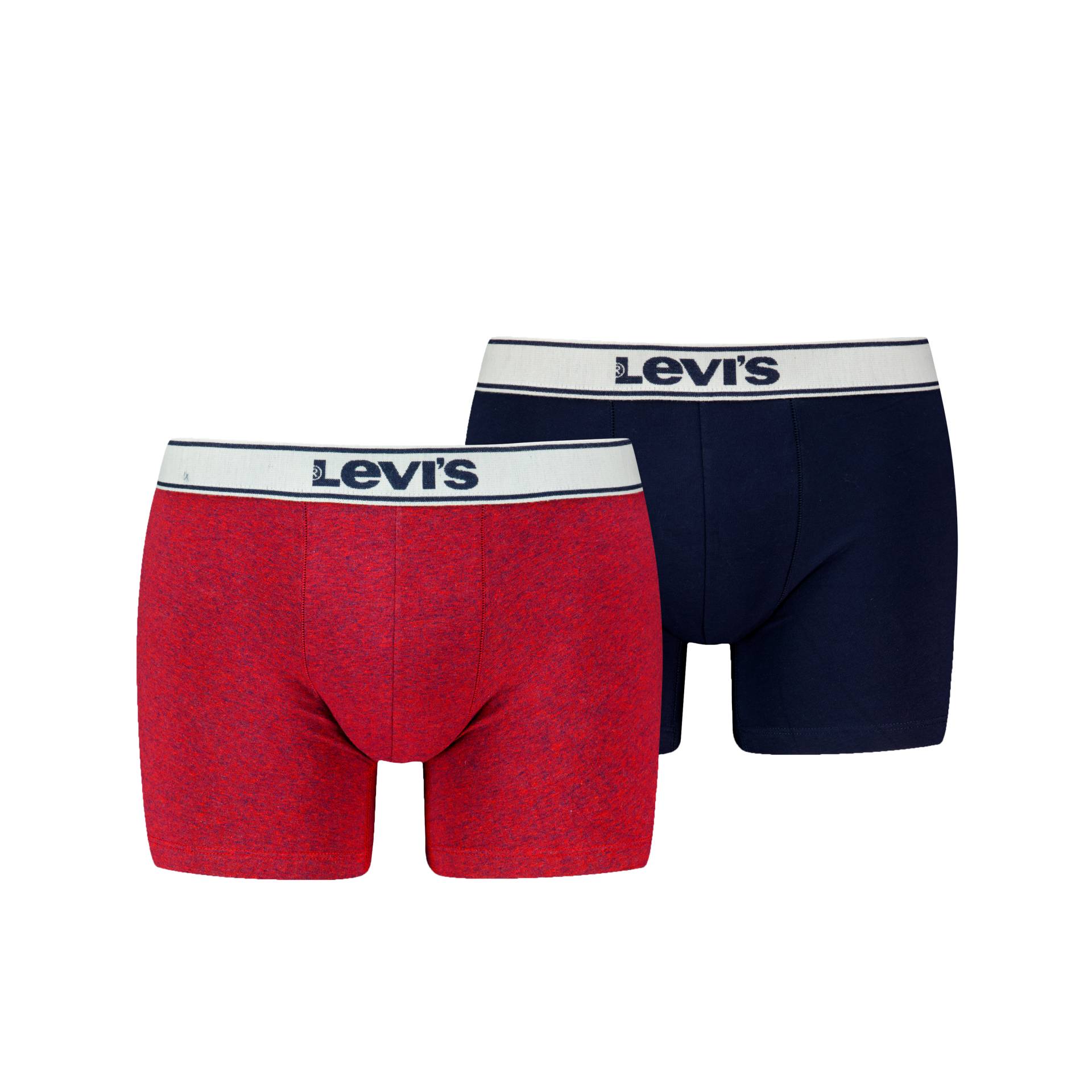 Levis Boxershorts "LEVIS MEN VNTG HTR BOXER BRIEF ORG CO 2P" 2er Pack, mit breitem Logobund Levis Boxershorts "LEVIS MEN VNTG HTR BOXER BRIEF ORG CO 2P" 2er Pack, mit breitem Logobund von Levis