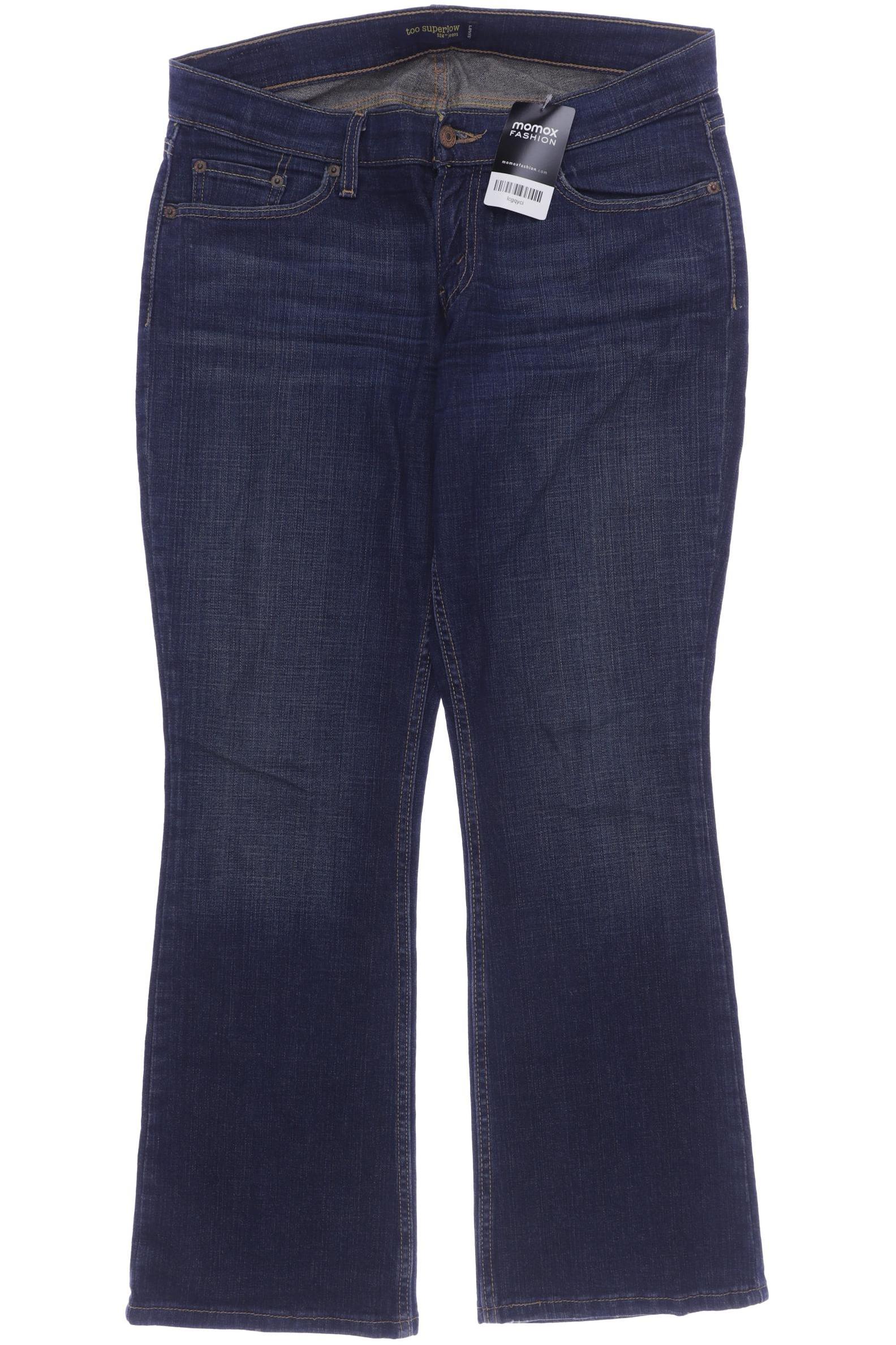 Levis Damen Jeans, marineblau von Levis