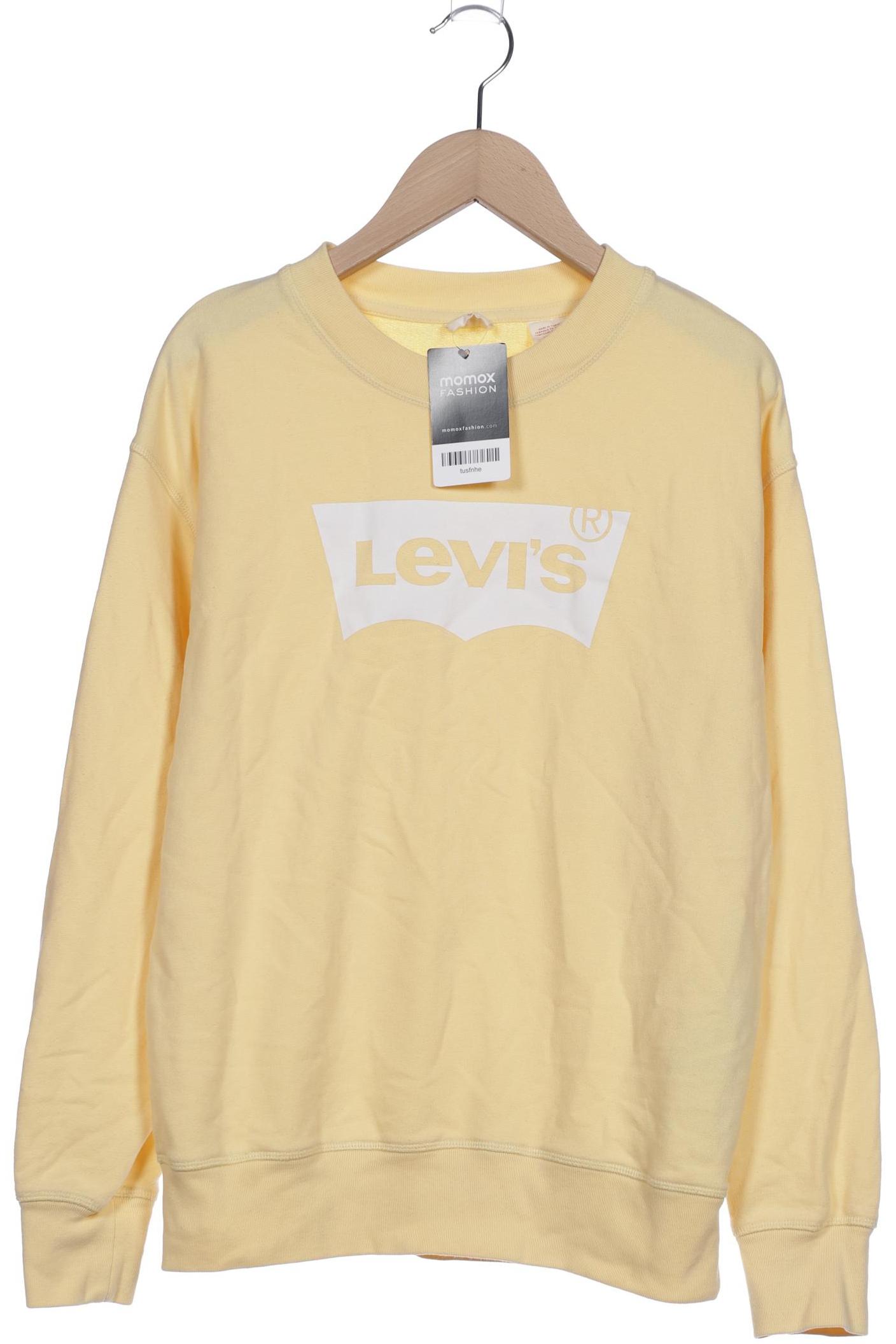Levis Damen Sweatshirt, gelb, Gr. 34 von Levis