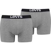 Levis Herren Boxershort Men Solid Basic Boxer 2er Pack Levis Herren Boxershort Men Solid Basic Boxer 2er Pack von Levis