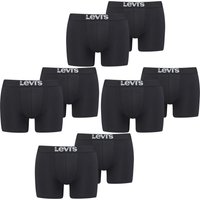 Levis Herren Boxershort Men Solid Basic Boxer Rot Weiss Blau Grau Schwarz - 4er 6er 8er Multipack von Levis