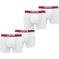 Levis Herren Boxershort Men Solid Basic Boxer Rot Weiss Blau Grau Schwarz - 4er 6er 8er Multipack von Levis