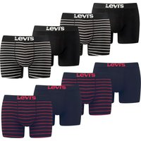 Levis Herren Boxershort Men Vintage Stripe YD Boxer 4er 6er 8er Multipack von Levis