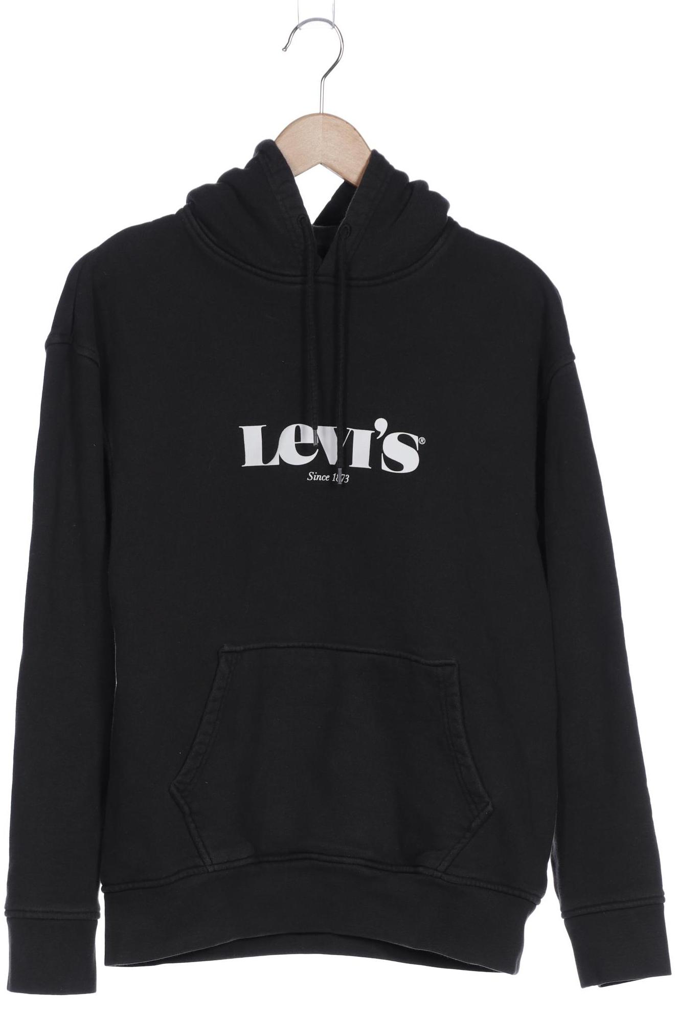 Levis Herren Kapuzenpullover, schwarz von Levis