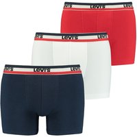 Levis Herren Sportswear Logo Boxer Brief 3er Pack von Levis