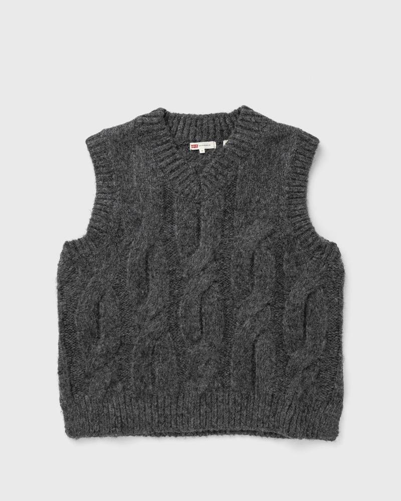 Levis ISABEL CABLE VEST women Vests grey in Größe:M von Levis