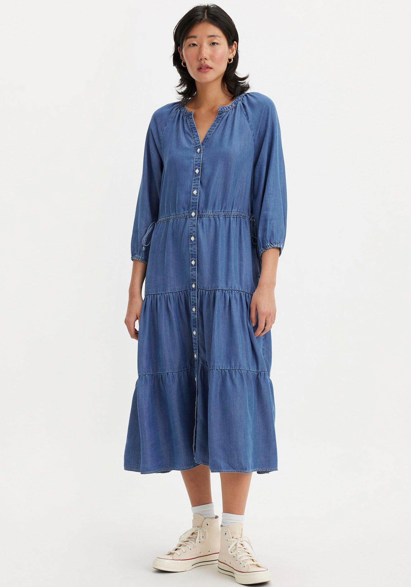 Levis Jeanskleid "CECILE MIDI DRESS MED I" von Levis