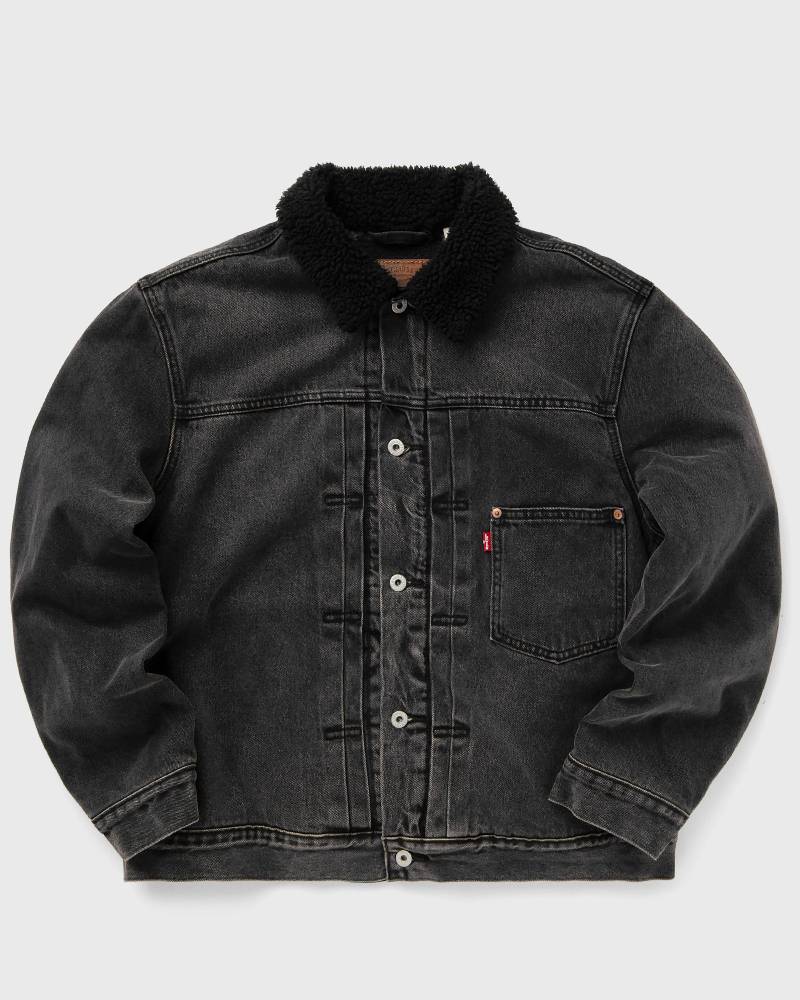 Levis LINED TYPE I TRUCKER men Denim Jackets black in Größe:M von Levis