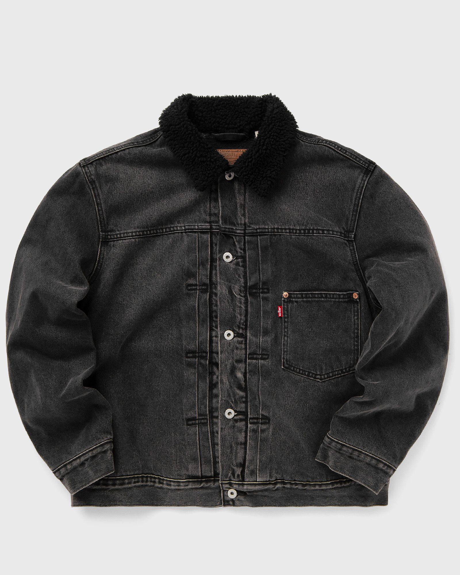 Levis LINED TYPE I TRUCKER men Denim Jackets black in Größe:S Levis LINED TYPE I TRUCKER men Denim Jackets black in Größe:S von Levis