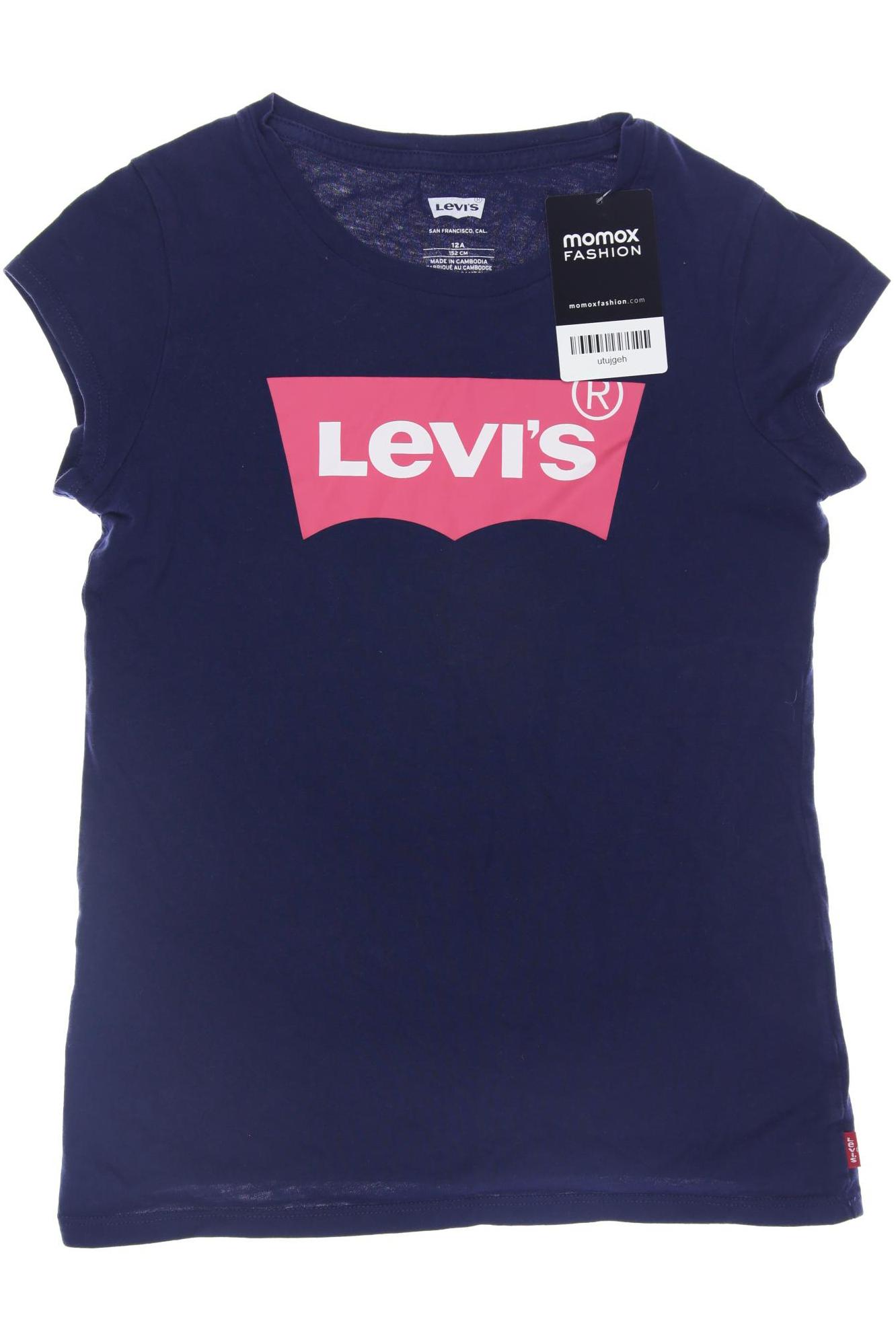 Levis Damen T-Shirt, marineblau, Gr. 152 von Levis