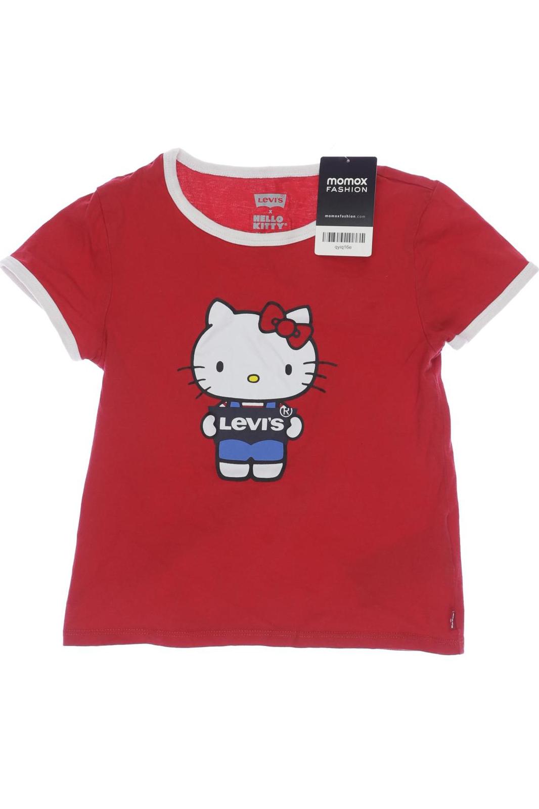 Levis Mädchen T-Shirt, rot von Levis