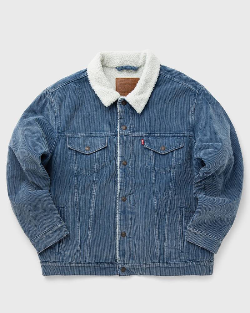 Levis RELAXED FIT SHERPA TRUCKER men Denim Jackets blue in Größe:M von Levis