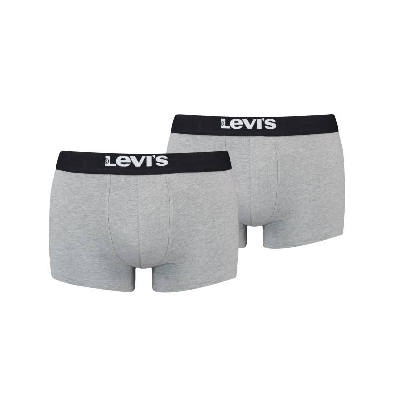 Levis Trunk "LEVIS MEN SOLID BASIC TRUNK ORG CO 2P", (Packung, 2er Pack), mit breitem Logobund von Levis