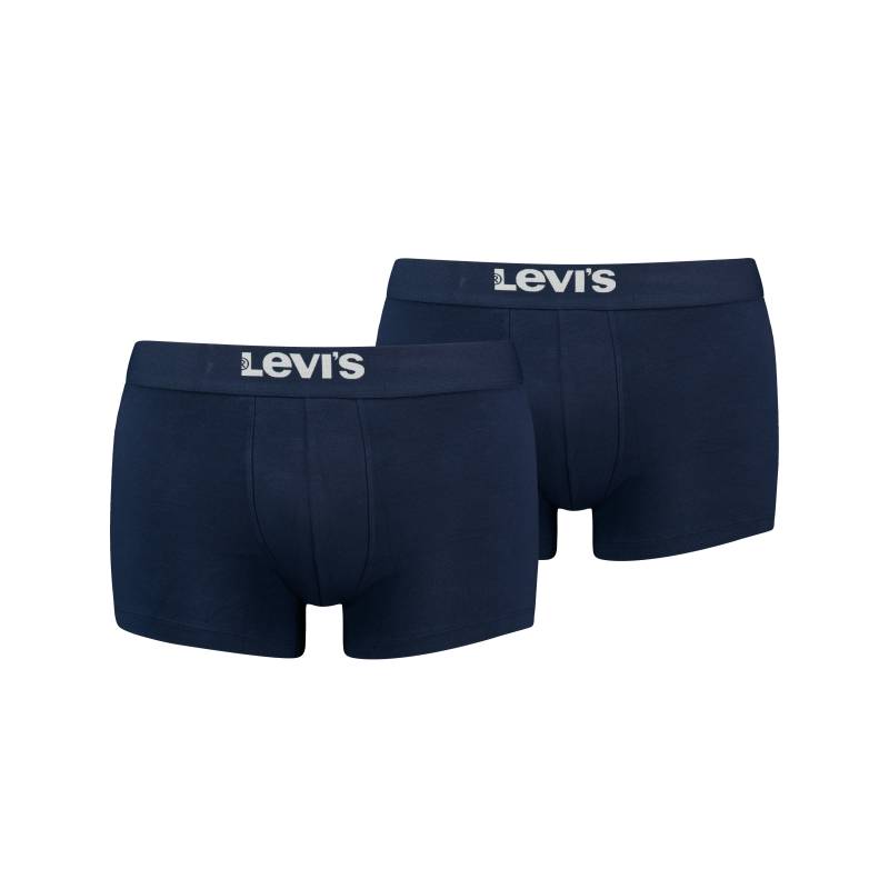 Levis Trunk "LEVIS MEN SOLID BASIC TRUNK ORG CO 2P", (Packung, 2er Pack), mit breitem Logobund von Levis