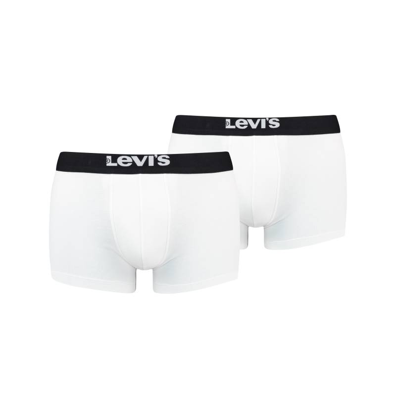 Levis Trunk "LEVIS MEN SOLID BASIC TRUNK ORG CO 2P", (Packung, 2er Pack), mit breitem Logobund von Levis