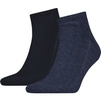 Levis Unisex Quarter Sportsocken 168SF Mid Cut 2er Pack von Levis