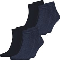 Levis Unisex Quarter Sportsocken 168SF Mid Cut 4er 6er 8er Multipack von Levis