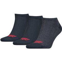 Levis Unisex Sneaker Sportsocken Low Cut Batwing Logo 3er Pack von Levis