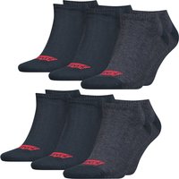 Levis Unisex Sneaker Sportsocken Low Cut Batwing Logo 6er 9er 12er Multipack von Levis