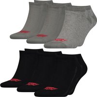 Levis Unisex Sneaker Sportsocken Low Cut Batwing Logo 6er 9er 12er Multipack von Levis