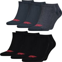 Levis Unisex Sneaker Sportsocken Low Cut Batwing Logo 6er 9er 12er Multipack von Levis