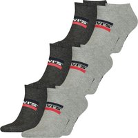 Levis Unisex Sneaker Sportsocken Low Cut Sportswear Logo 4er 6er 8er Multipack von Levis