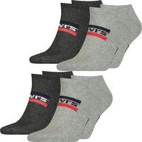 Levis Unisex Sneaker Sportsocken Low Cut Sportswear Logo 4er 6er 8er Multipack von Levis