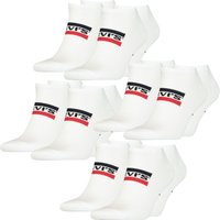 Levis Unisex Sneaker Sportsocken Low Cut Sportswear Logo 4er 6er 8er Multipack von Levis
