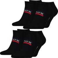 Levis Unisex Sneaker Sportsocken Low Cut Sportswear Logo 4er 6er 8er Multipack von Levis