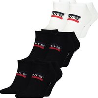 Levis Unisex Sneaker Sportsocken Low Cut Sportswear Logo 4er 6er 8er Multipack von Levis