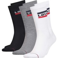 Levi's Unisex Socken Regular Cut 120SF SPRT LT 3er Pack von Levis