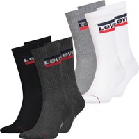 Levis Unisex Sportsocken Regular Cut Sportswear Logo 4er 6er 8er Multipack von Levis