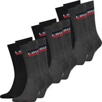 Levis Unisex Sportsocken Regular Cut Sportswear Logo 4er 6er 8er Multipack von Levis