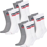 Levis Unisex Sportsocken Regular Cut Sportswear Logo 4er 6er 8er Multipack von Levis