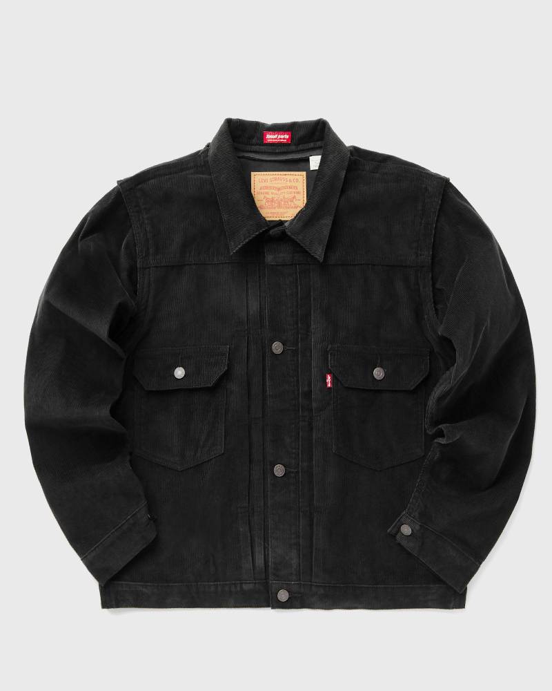 Levis X UNDERCOVER PINNACLE TRUCKER CORD men Denim Jackets black in Größe:L von Levis