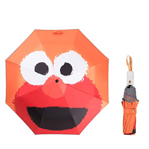 Levoberg Regenschirm Kinder Automatik, Taschenschirm Kinder Automatik mit reflektierender Streifen Wasserabweisende und Stabil 8-Rippe für Mädchen und Jungen von Levoberg