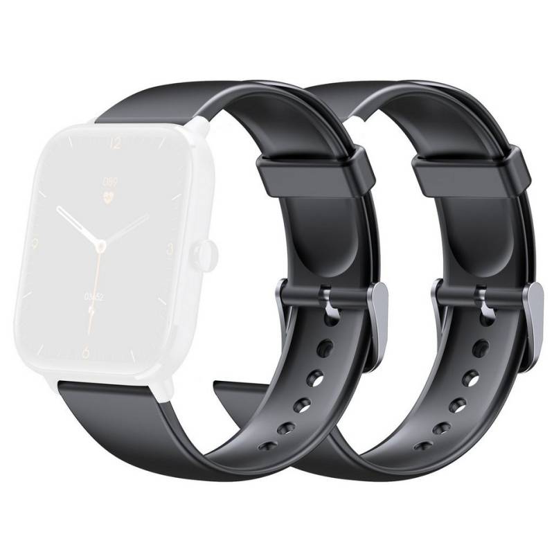Levowatch Smartwatch-Armband ST22, 2x Smartwatch Ersatz/-Wechsel-Armband, 22mm, für DOITX2, F2, DOITX3 von Levowatch