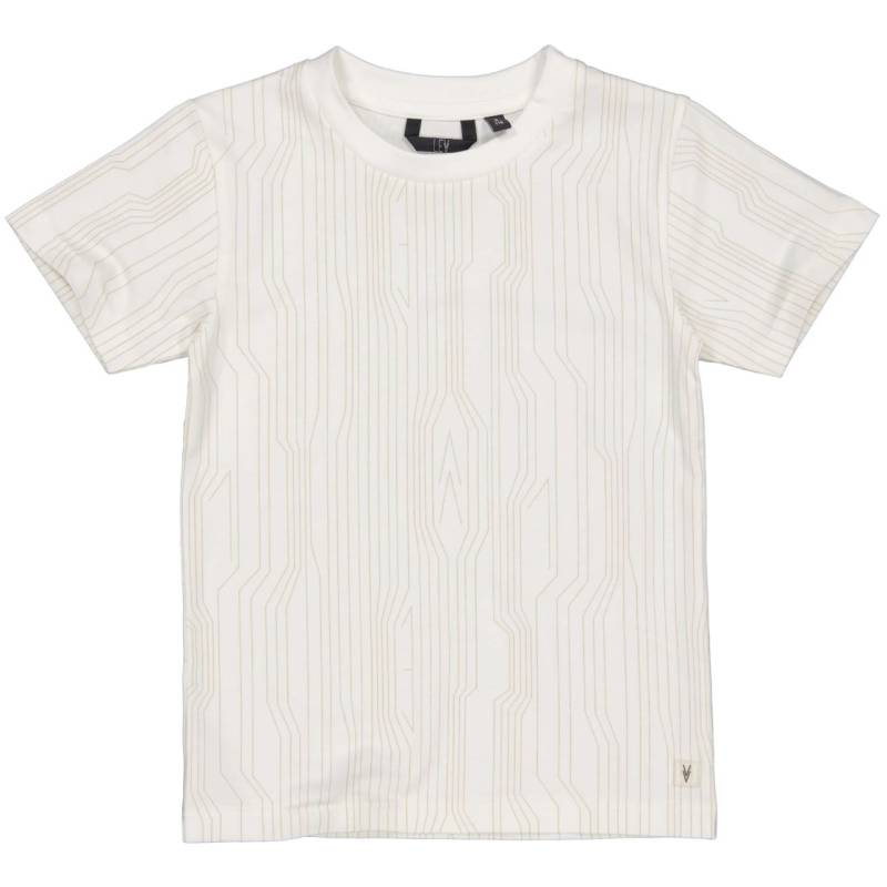 T-Shirt Junge Taupe lines / Levv von Levv