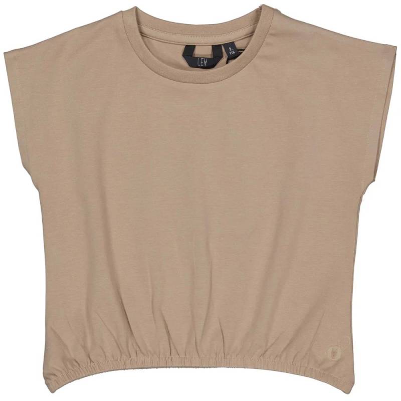 T-Shirt Mädchen dark taupe / Levv von Levv