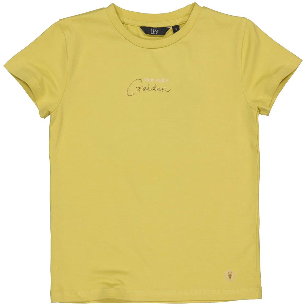 T-Shirt Mädchen golden yellow / Levv von Levv