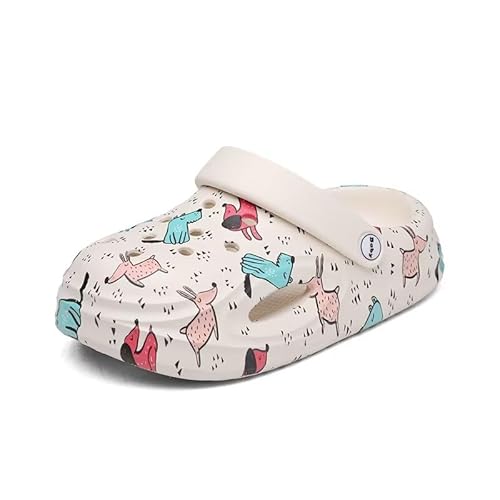 Lewhosy Unisex Kinder Clogs Gartenschuhe Jungen Mädchen Strand Sandalen Badeschuhe A-34/35 von Lewhosy