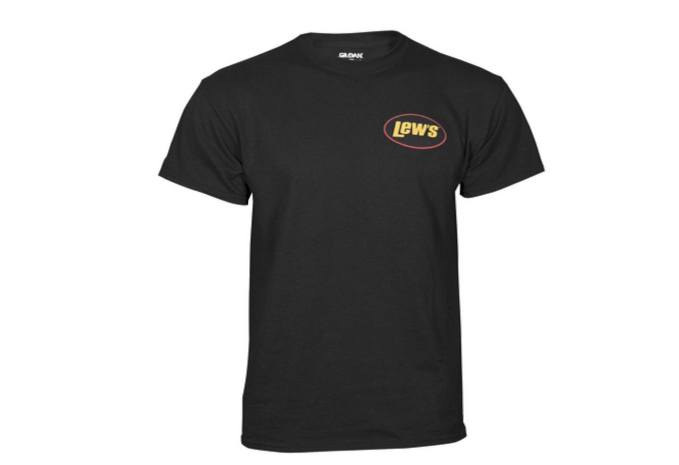 Lews T-Shirt Lews Short Sleeve Black Tshirt - T-Shirt von Lews