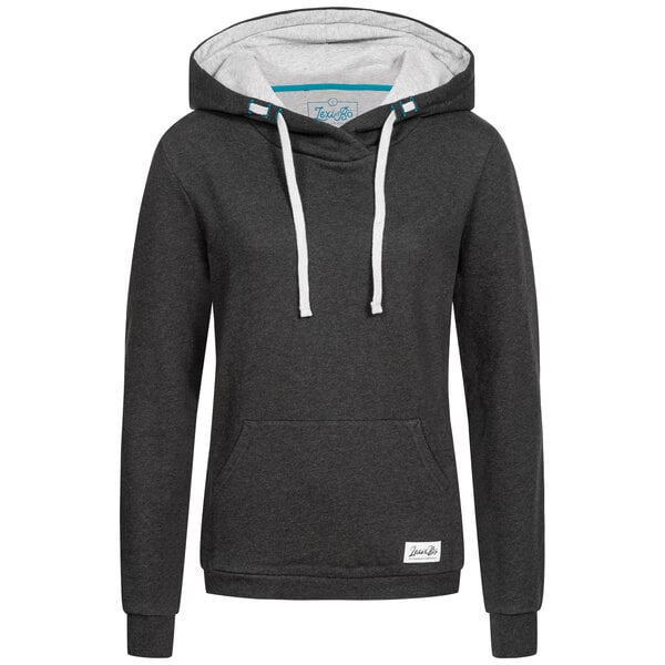 Lexi&Bö Basic Damen Hoodie Dark Melange von Lexi&Bö