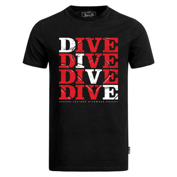 Lexi&Bö Dive Flag Herren T-Shirt von Lexi&Bö