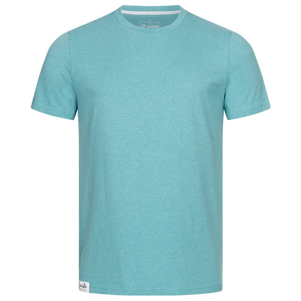 Lexi&Bö Herren Basic T-Shirt Melange aus 100 % Bio-Baumwolle von Lexi&Bö
