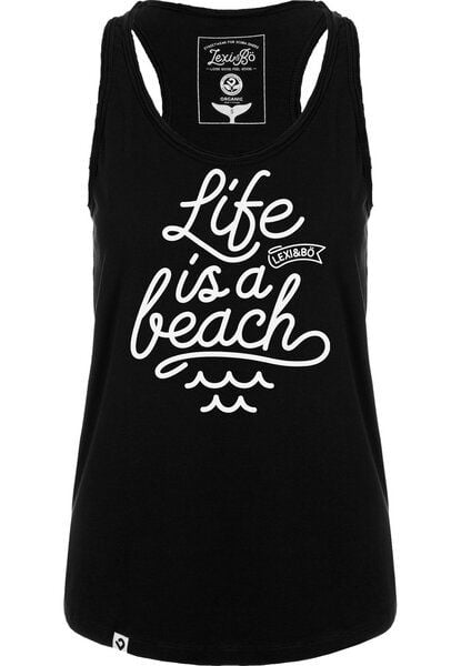 Lexi&Bö Life is a beach Tank Top Damen Lexi&Bö Life is a beach Tank Top Damen von Lexi&Bö