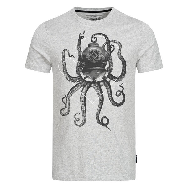 Lexi&Bö Nautical Octopus Herren T-Shirt von Lexi&Bö