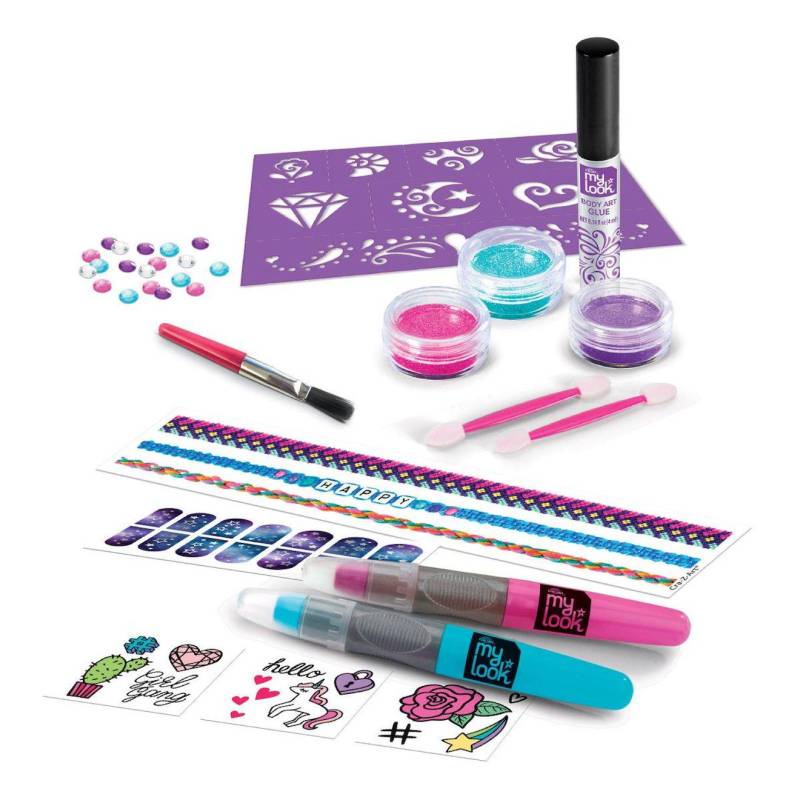 3-in-1-Schönheitsset mit Glitzer von Lexibook