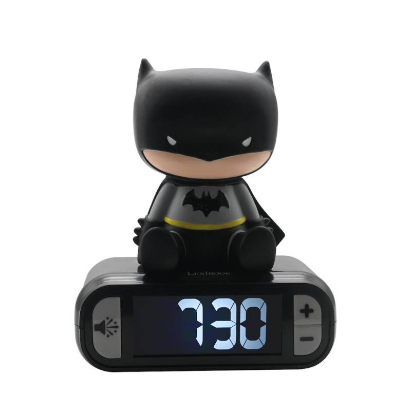 Digitaler Wecker mit Batman 3D-Nachtlicht und besonderen Klingeltönen Digitaler Wecker mit Batman 3D-Nachtlicht und besonderen Klingeltönen von Lexibook